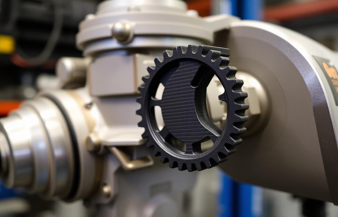 PA6-CF zupčanik u industrijskoj primjeni